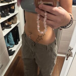 Stylish Olive Green Cargo Pants